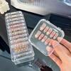 50/20/10PCS Press-On Nail Storage Acrylic Boxes Clear Nail Boxes Jewelry Storage Tool & Accessories