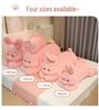 Super Large White Bunny Plush Sleeping Pillow Doll for Girls