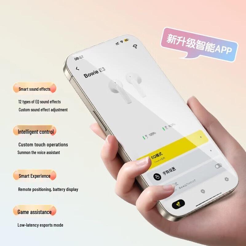 Baseus E3 2025 True Wireless Semi-In-Ear Earbuds