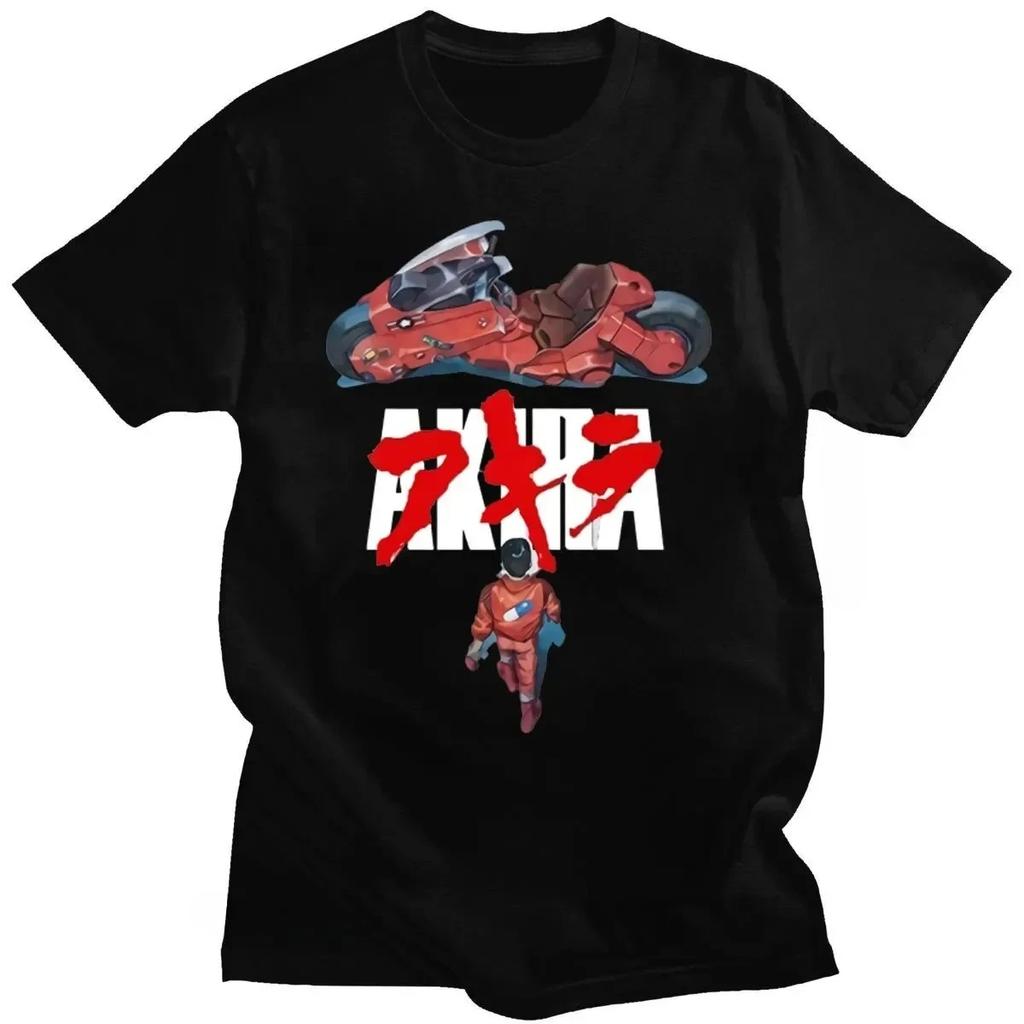 2026 Summer New Design Japanese Akira Pattern TShirt HighQuality Fashion Casual Breathable Unisexs Roundneck Printed TShirt