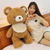 New mocha bear doll plush toy children and girls birthday gift doll sleeping pillow