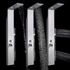 Shower Panel Tower Rain Waterfall Massage System Jet Tub Tap & Tub Spout Tower Shower Column Brushed Nickel Shower Hand