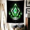 Werder logo Wall Hanging Printed Fabric Blanket Decorative Tapestries for Bedroom Living Room Home Decor