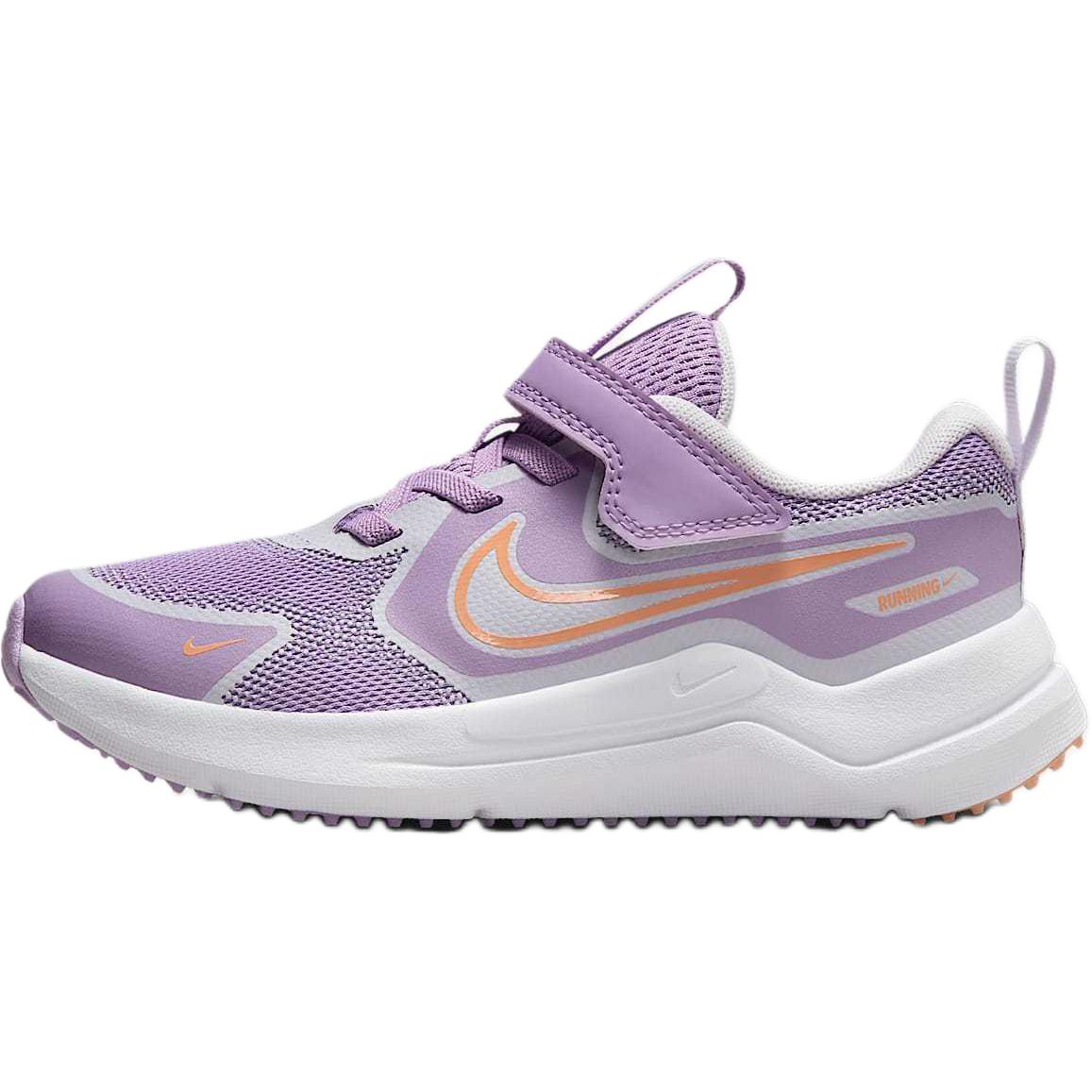 

Nike Cosmic Runner PS Фиолетовая Звезда Абрикосовый Агат Детские Кроссовки Фиолетовый Едва-Виноградный Белый HM4400-503 28