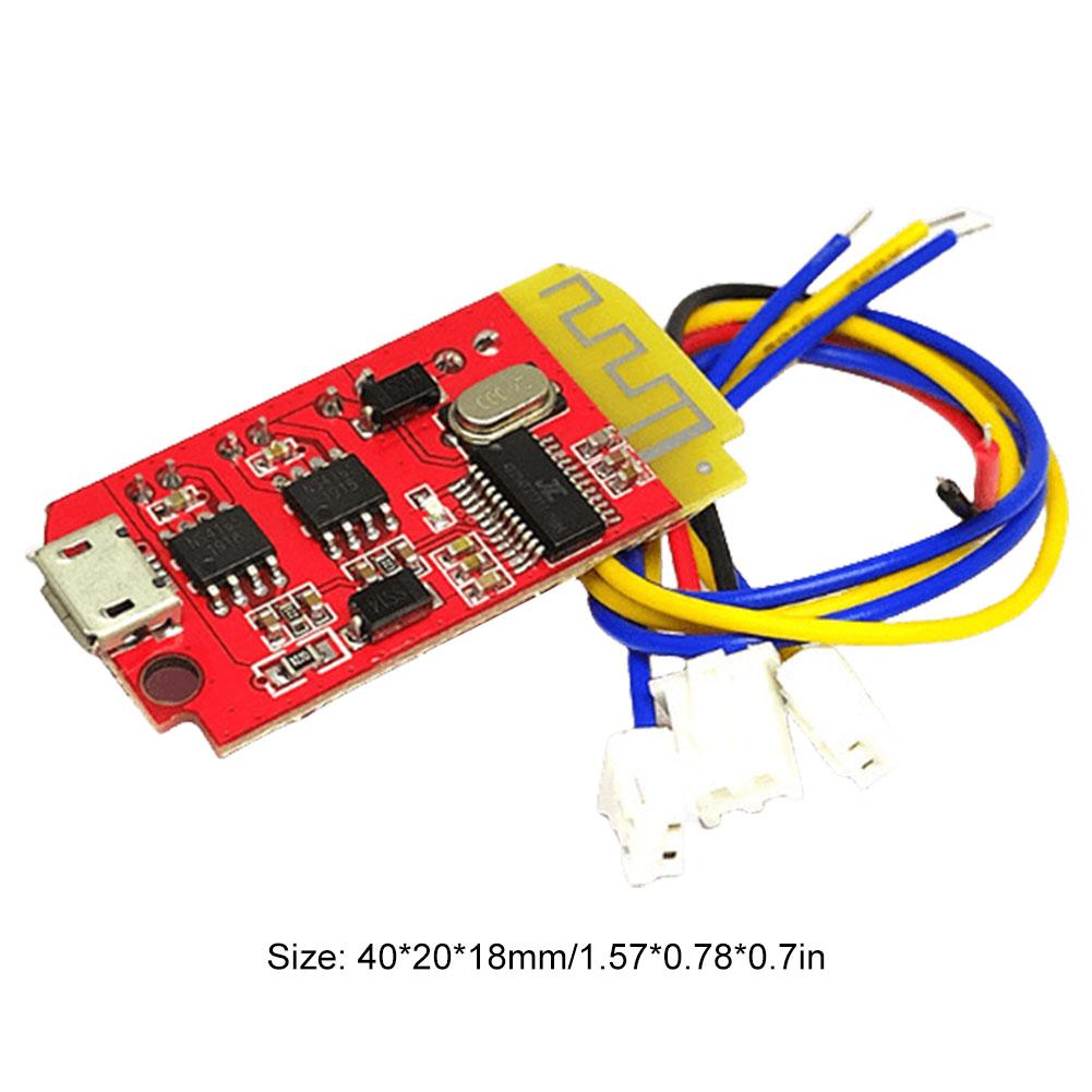 CT14 Micro 4.2 Power Amp Board 5VF 5W+5W Bluetooth-Compatible Audio Amplify Board DC 3.7-5V for DIY Sound Box Speaker Refitting