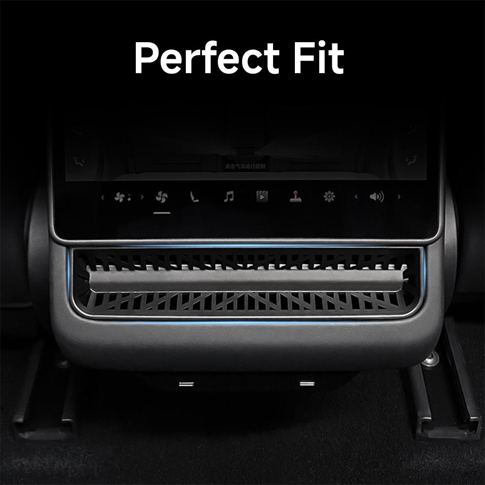 AEQTV1 For Tesla Model YL Rear Air Outlet Cover Rear Air Vent Protective for Tesla Model Y Juniper Model 3 Highland Accessories