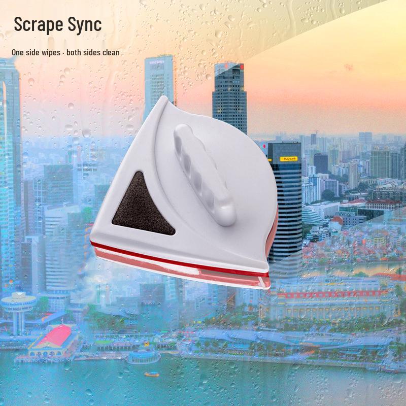 New Double-Sided Magnetic Window Cleaner - Thickened, Multi-Functional Glass Cleaning Tool for High-Rise Homes