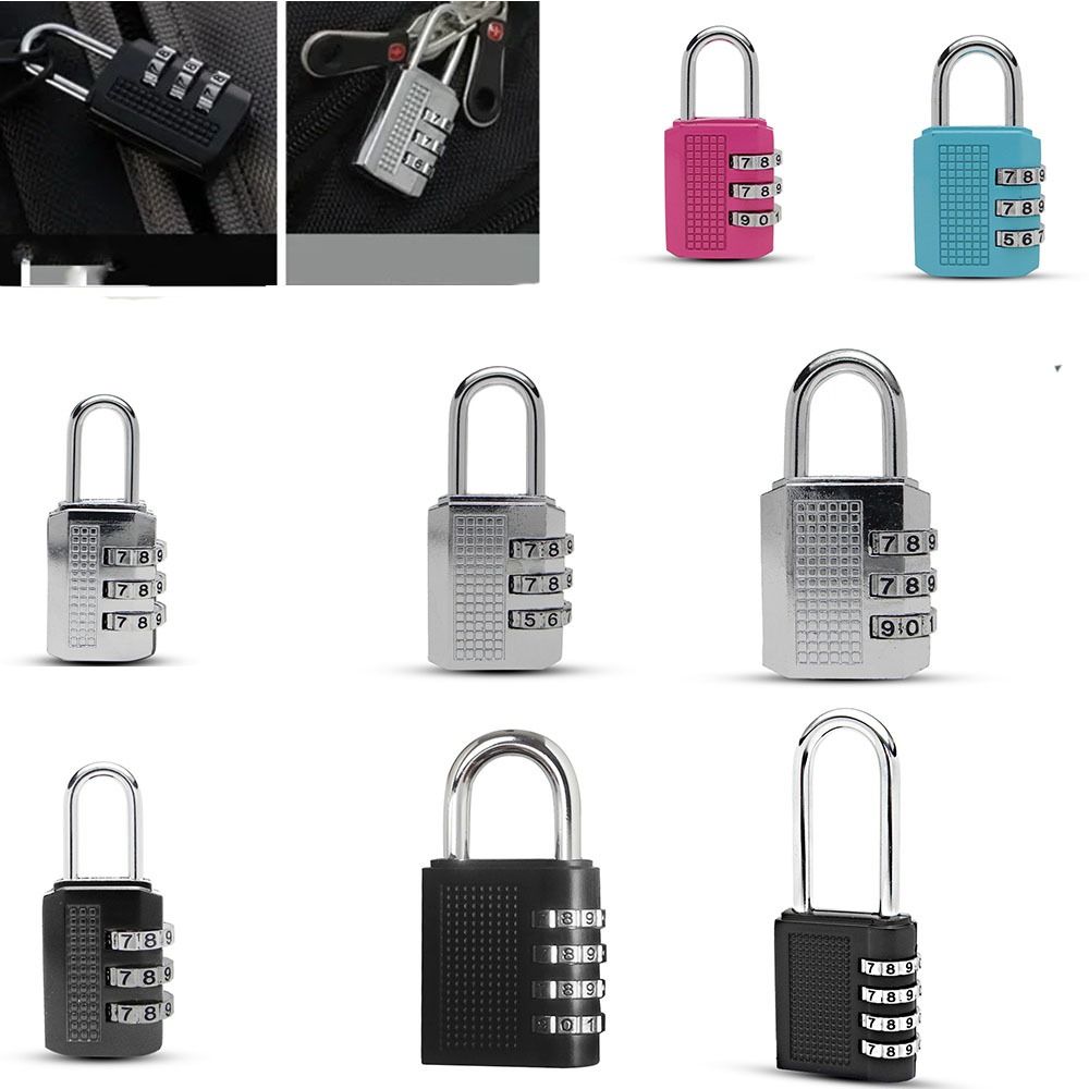 Anti-theft Password Lock Safe Code Lock Simple Luggage Combination Lock  Suitcase