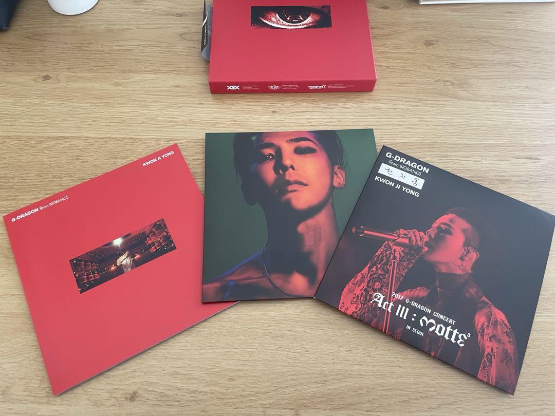 

[USED] KWON JI YONG Album DVD First Press Limited Edition G-Dragon