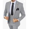 Royal Blue New Style Trade Business Casual 3 Sets Suits Groom Groomsmen Wedding Banquet Suit Male 3 Pieces