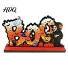Tiered Tray Decorations Halloween Pumpkin Haunted House Letter Ornament Wooden Tabletop Spooky Seasonal Accents Festive Desk Decoration for
