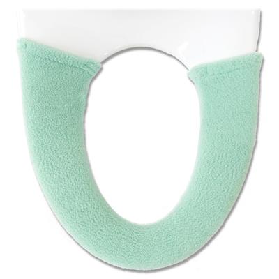 Oka Toilettensitzbezug, jede Wäsche, Heizungstyp, Toilettensitzbezug, Grün, 23 x 15 x 2 cm