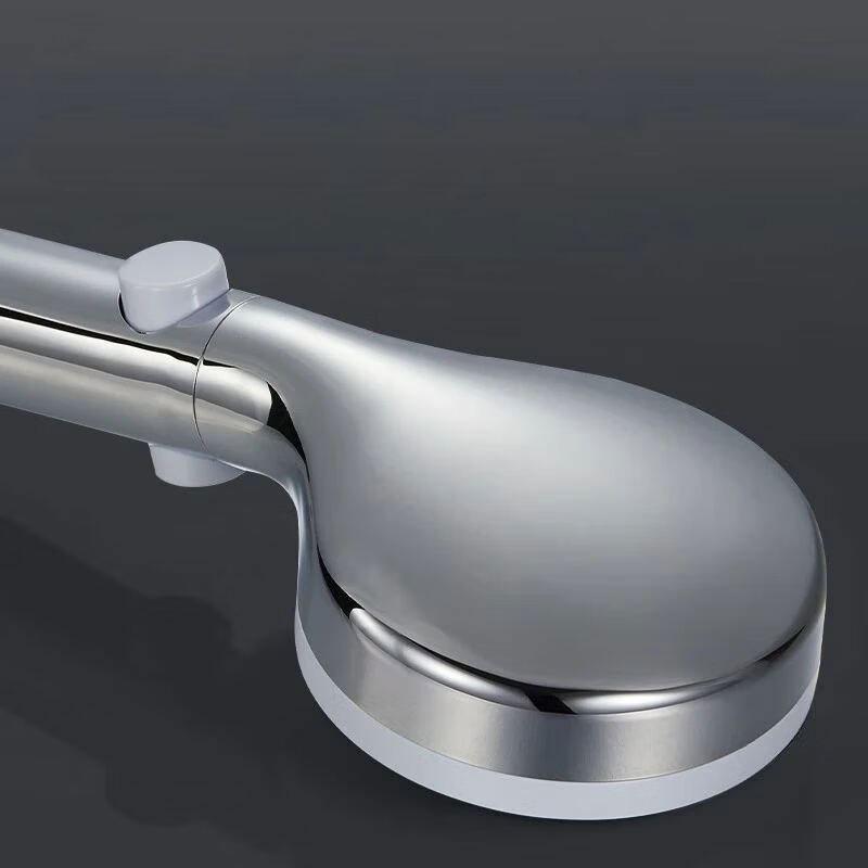 Advanced Showerhead with Enhanced Water Pressure Three-mode Pulse Water Flow Water Stop Filter Anti-fall Spray Shower Head Set