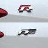 AABGL1 New 3D Metal Sport Sticker Badge Body Sticker For Volkswagen Golf R Rline Tiguan Touareg Polo GTI CC Passat R36 Scirocco