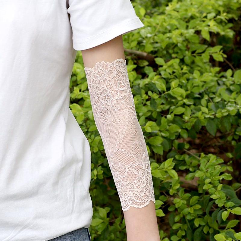 1 Paar Sonnenschutzärmel Tanzperformance Kurzer Handgelenkschutz Sommerabdeckung Narben Mode Fahrhandschuhe Freiliegende Finger