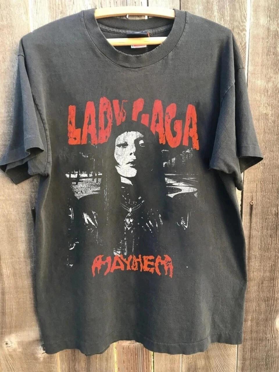 Lady Gaga The Mayhem Ball Album Black Unisex Shirt PP3006 S