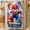 Beach TowelSuper Mario Custom Name Text Personalized Soft Towel for Beach Pool Indoor Home Decor Gift