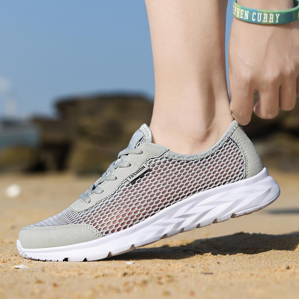 Fashion Men's Sports Shoes for Lazy People in Summer, Lightweight and Cheap Mesh Casual Shoes for Men, Tenis Masculino Zapatillas Hombre