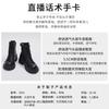 First Layer Cowhide Martin Boots Women's Autumn New Retro Boots Women's Casual Platform Short Boots
