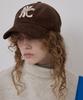 NOHANT Wave City Nyc Corduroy Ball Cap Brown