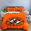 Orange Dundee United Bedding Set Bedding Duvet Cover Set Duvet Cover Pillowcases (1 * Duvet Cover 2 * Pillowcases, Without Duvet Insert)