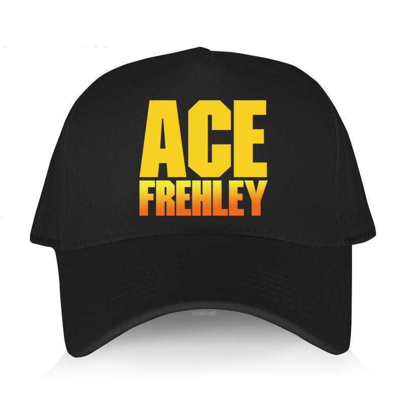 

Шапки для рыбалки унисекс, весна-лето, ACE FREHLEY, американский рок-музыкант, хлопковая бейсболка с буквенным принтом, модная брендовая шляпа, новинка