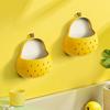 Drain Function Pear Storage Box Hollow Out Design Kitchen Tableware Drainer  Drain Cart