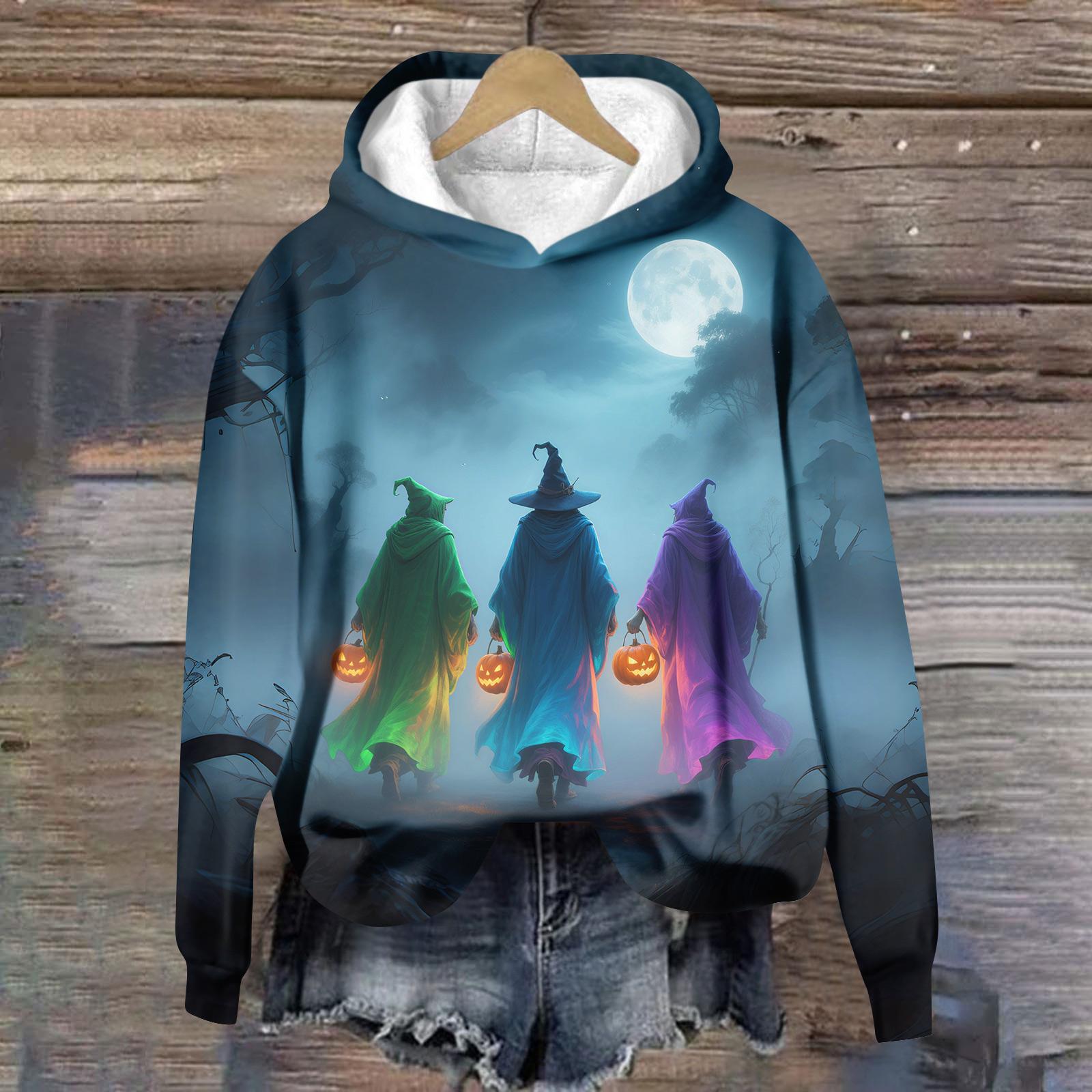 

Женские повседневные модные худи с длинным рукавом и круглым вырезом, с принтом семьи индейки цвета вина S синий