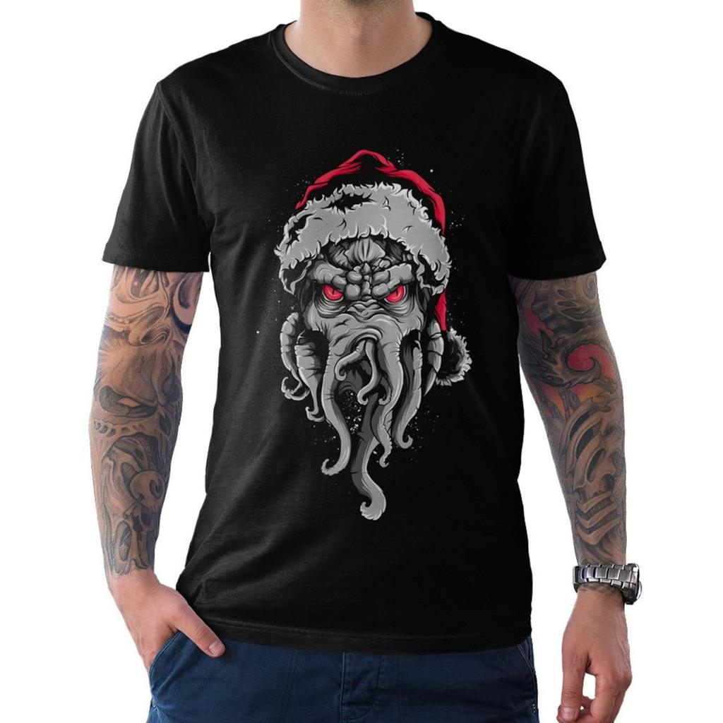 Santa Claus Christmas T-Shirt, Funny Xmas Tee, Men's Women's Sizes (dmm-003)