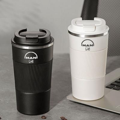 510Ml Stainless Steel Car Coffee Cup For Man Tgx Tgm Tga Tgs Tge Business People Thermos Travel Accessories