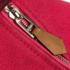 HERMES Bridea Black GM Bag pouch vanity bag H logo Hand Bag cotton hibiscus pink