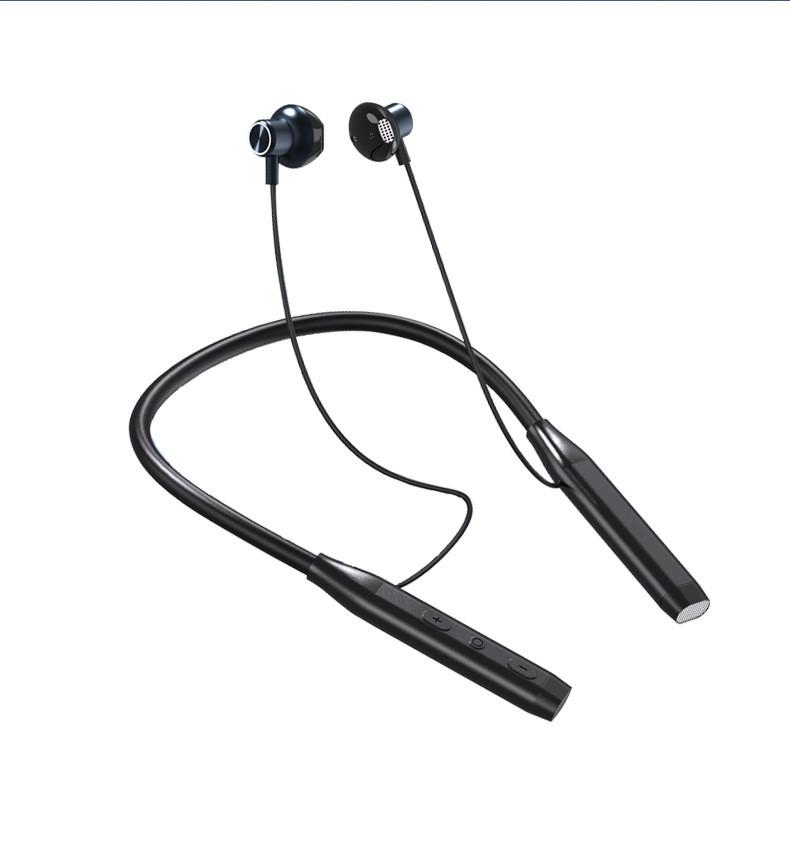 Wireless Neckband Bluetooth Earphones With Noise Cancelling Waterproof For Sports And Workout