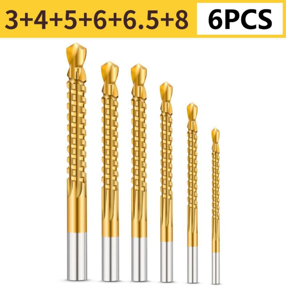 

Spiral Tap Drill Round Shank Twist Drill Bit Portable Cobalt Drill Bit