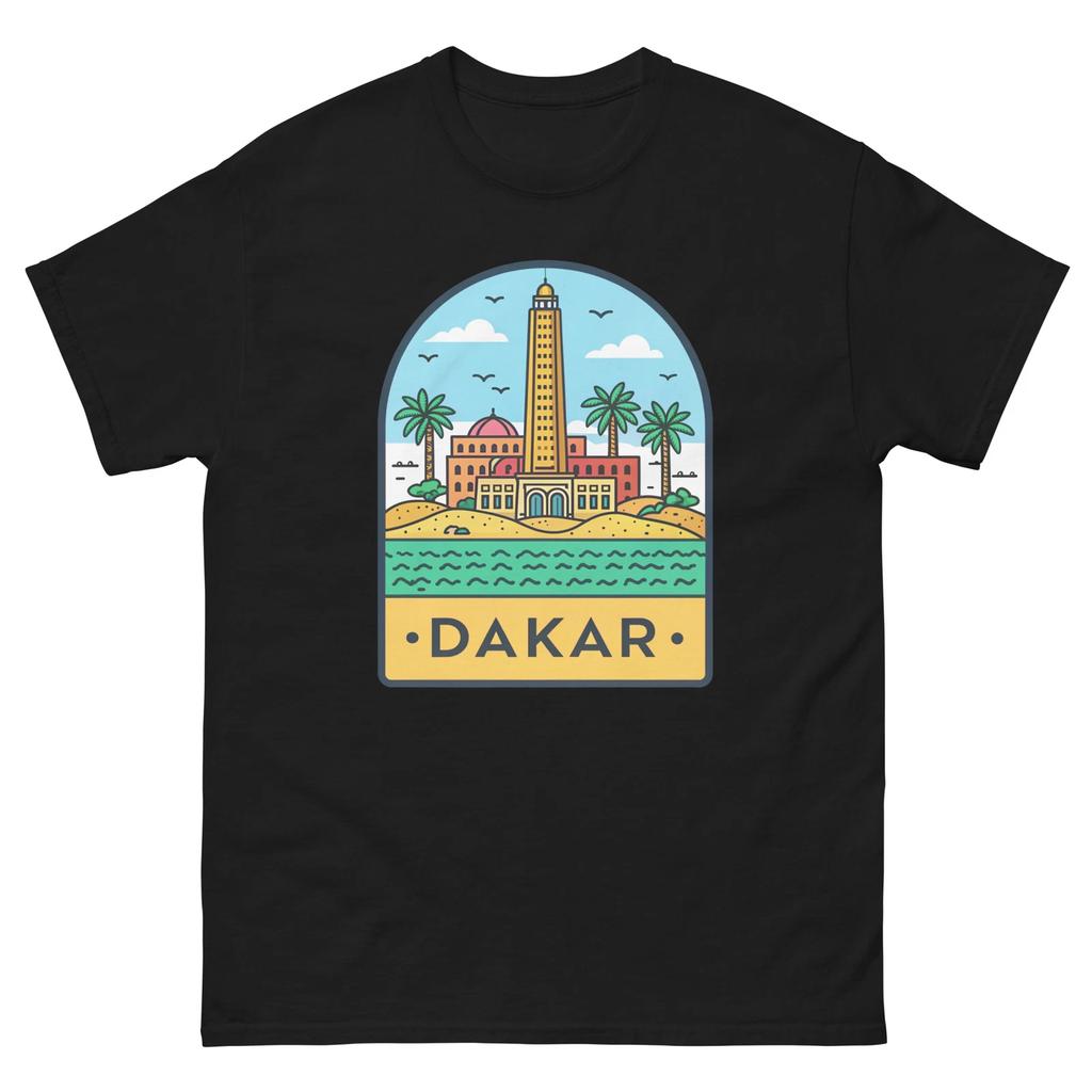 Dakar World Travel Urban Area City T-Shirt