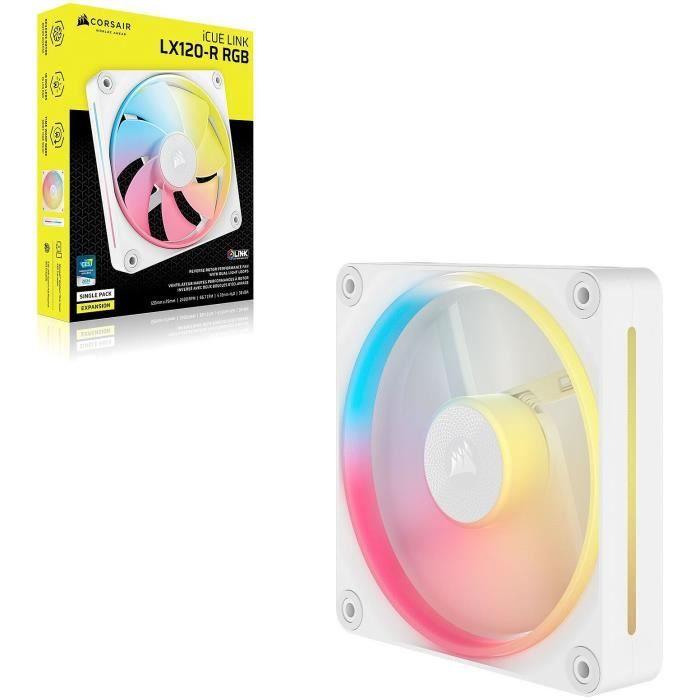 PC-Kühlung - CORSAIR - CO-9051053-WW - iCUE LINK LX120R RGB weiß Einzelner Lüfter
