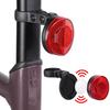 Bike Rear Reflector Anti-lost Bicycle Seatpost Mount for Air Tag Gps Tracker Bike Locator Holder with Find My Device