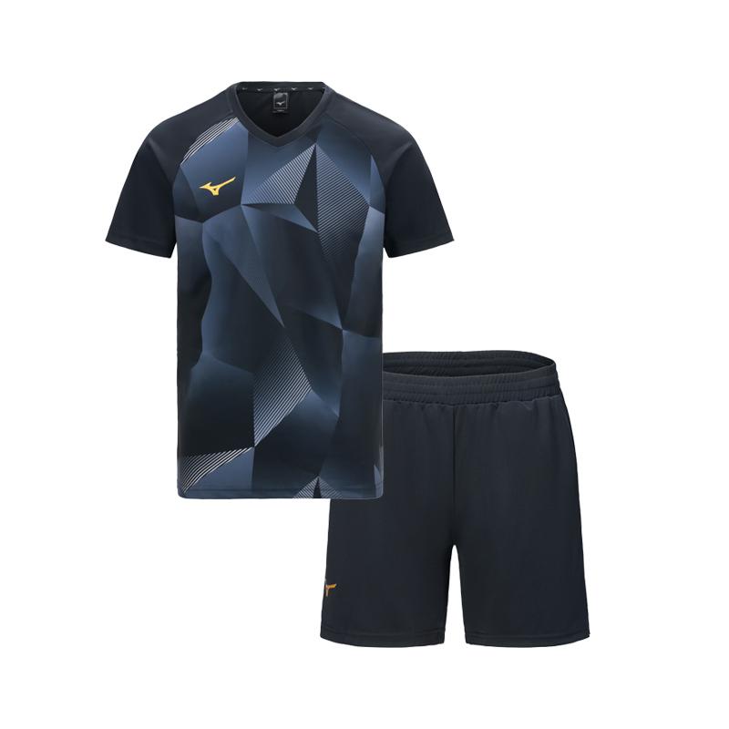 

Mizuno Быстросохнущие Дышащие Шорты с Коротким Рукавом Прямого Кроя Удобные Шорты Повседневный Спортивный Костюм Унисекс Спортивная Одежда 82CG43Z109 M