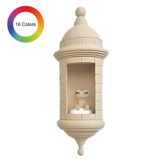 Puerto Rican Wall Lamp Warm Ambient Lighting Easy to Install Indoor Outdoor Decorative LED Lamp Handmade Home Decor