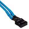 Corsair kit d’extension gainé pour panneau avant premium 30cm - bleu (cc-8900247)
