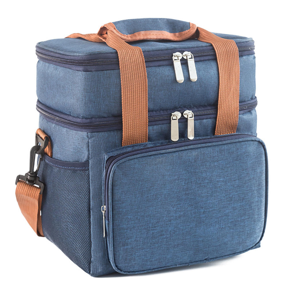 Thickened Freezer Bag High-Quality Insulated Lunch Bag Tactical Ice Bag Portable For Traveling Hiking Beach Trips