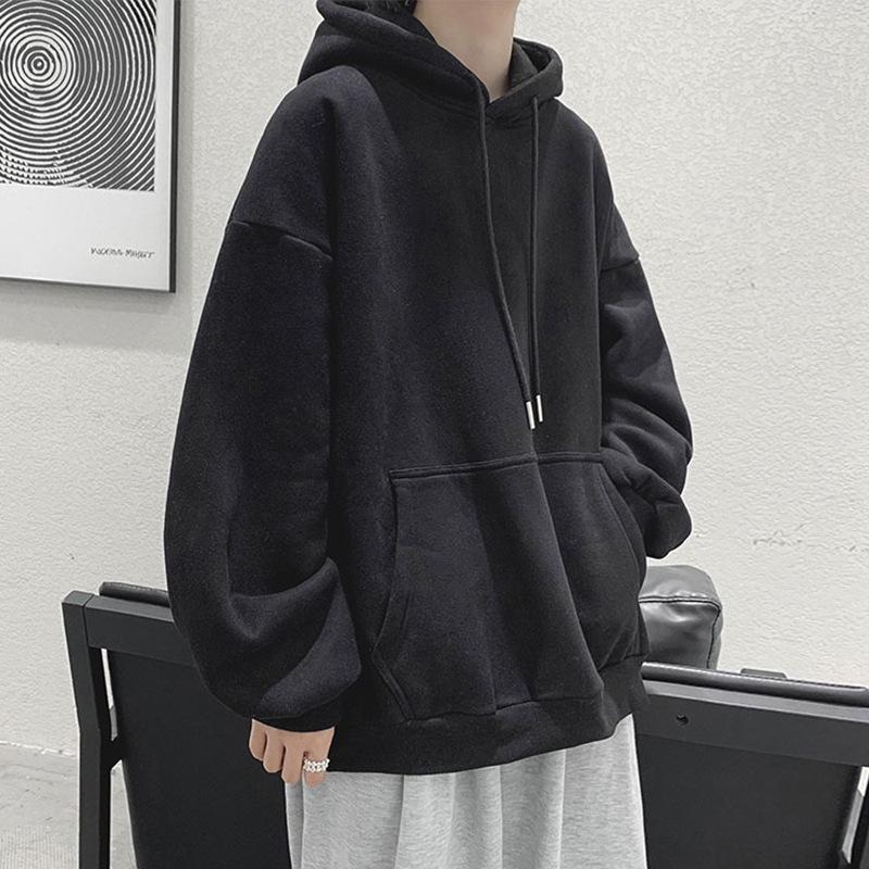 

Unisex Velvet-Lined Minimalist Hoodie: Stylish and Cozy for Autumn/Winter L