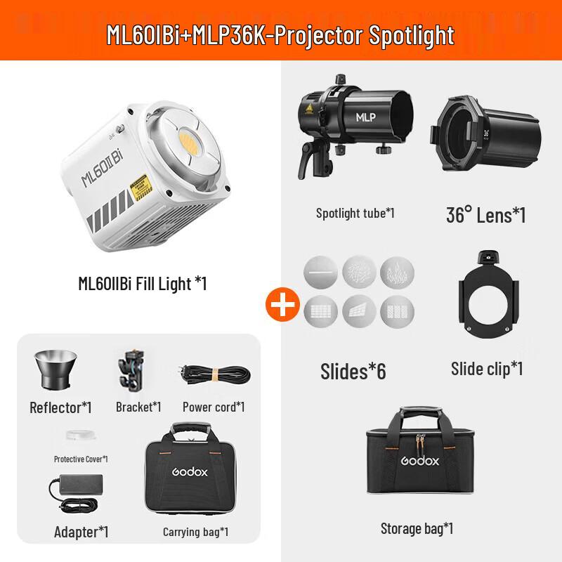 Godox ML60IIBi Bi-Color Handheld LED Light