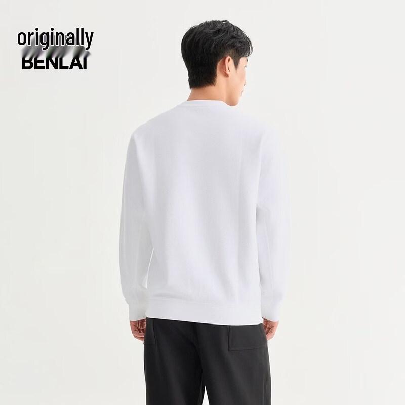 Benlai Men's Sport Casual Crew Neck Long Sleeve Sweatshirt BRMW60005