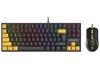 Keyboard and Mouse Gamezone Hornet87 USB
