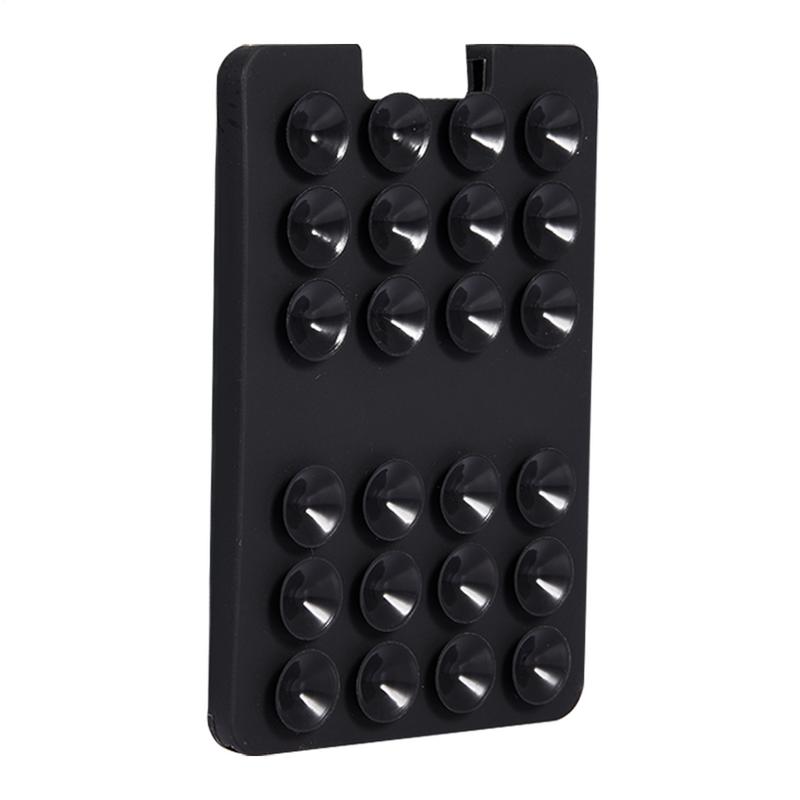 Adhesive Silicone Suction Pad Card Holder For Mobile Phone Fixture Suction Cup Backed Adhesive Rubber Sucker Pad For Fixed Pad