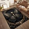 Steampunk Butterfly Fantasy Floor Mats for Living Room, Bedroom and Room Decoration Are Suitable for Gifts.