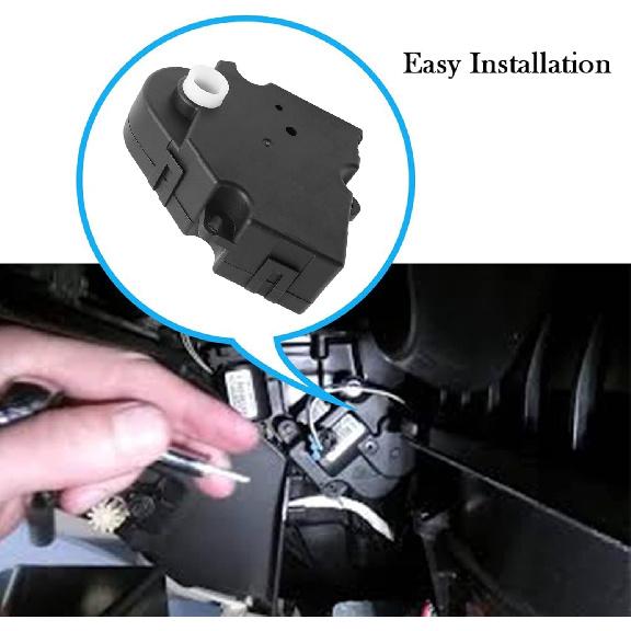 HVAC Blend Door Actuator Compatible With 2003-2014 Chevy Avalanche Suburban Tahoe Silverado 1500 2500 3500 GMC Sierra Yukon XL Cadillac Escalade H2,