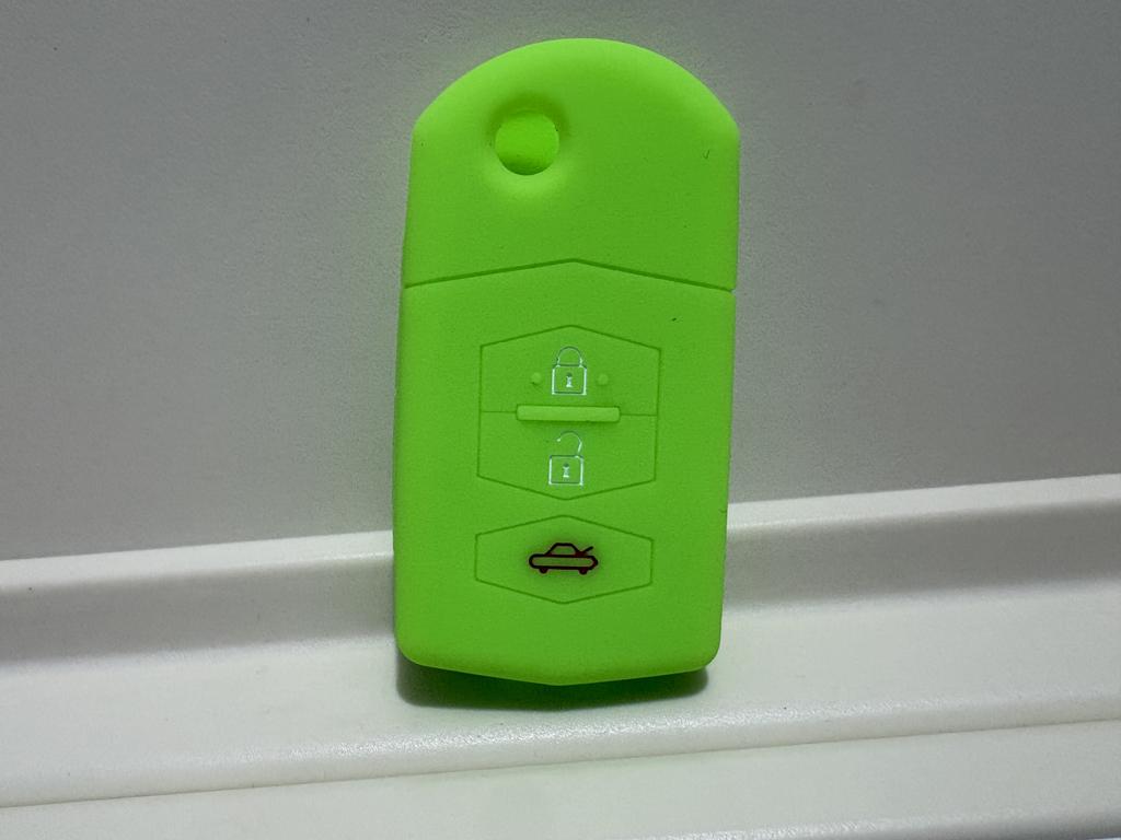 New 3 Buttons Remote Silicone Car Key Cover Case For Mazda 2 3 5 6 8 Atenza CX5 CX-7 CX-9 MX-5 RX Keyrings Fold Flid Shell Parts