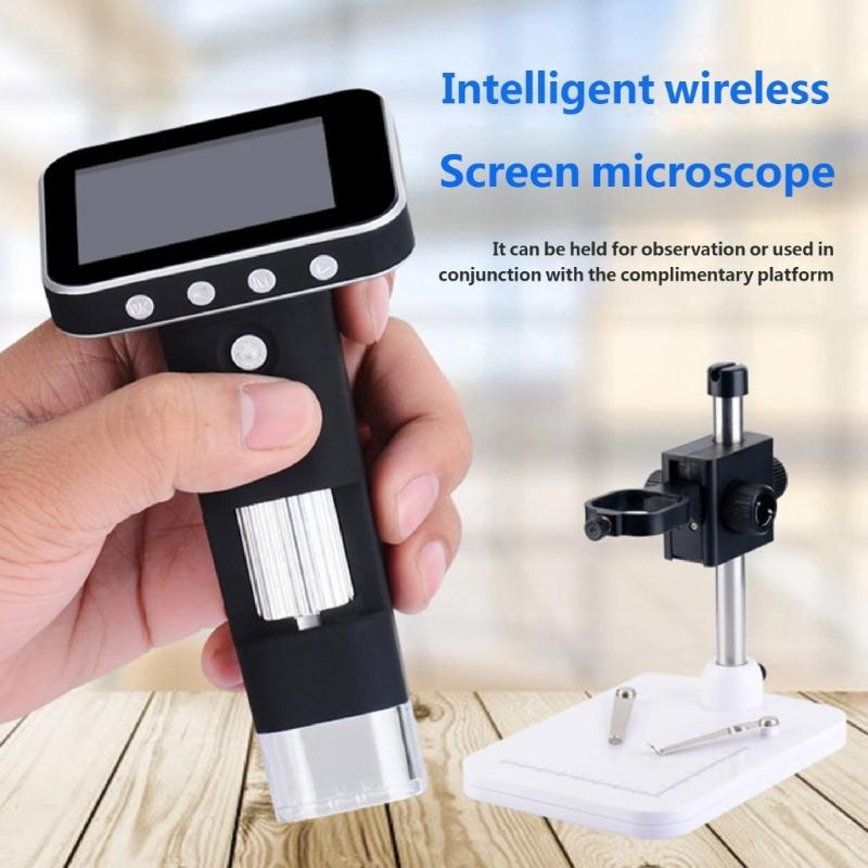 Tragbare digitale Lupe für Kinder mit 500-facher und 500-facher Zoomstufe, 3,5-Zoll-Display, ideal für die Entdeckung im Freien