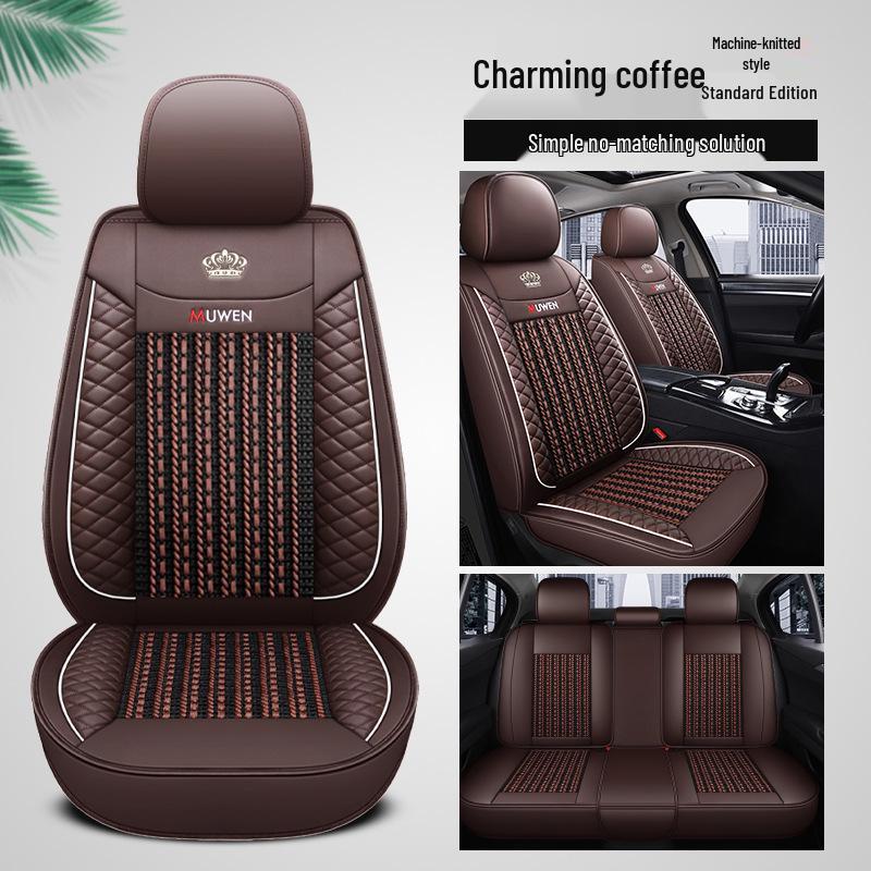 All-Season Leather Seat Covers for Honda Accord 7th to 10th Gen